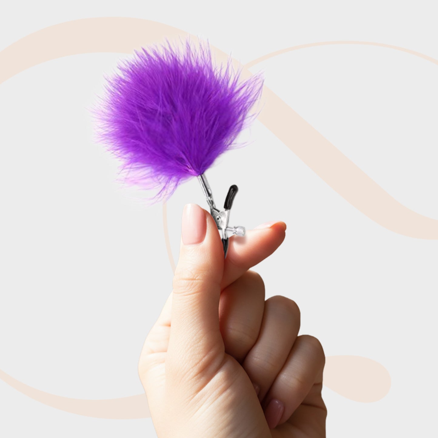 Mjuka bröstvårtsklämmor