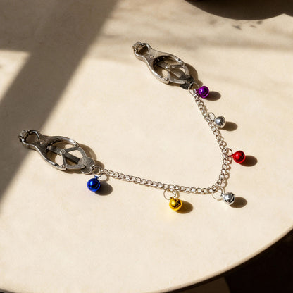 Kedja & Klockor Bröstvårtsklämmor