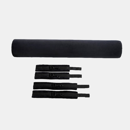 Sprettstång med handbojor och fotbojor