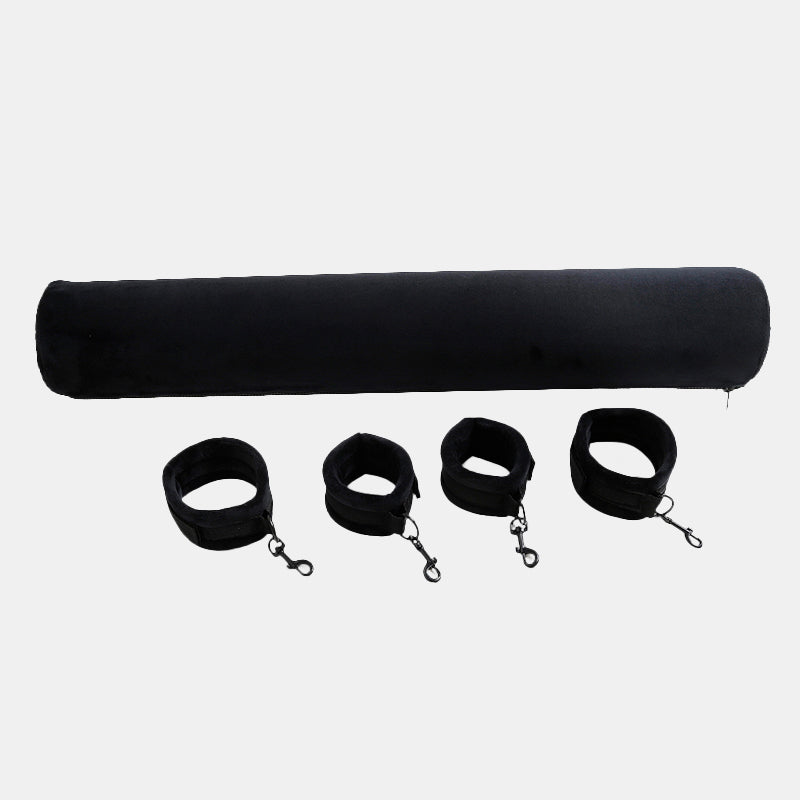 Sprettstång med handbojor och fotbojor